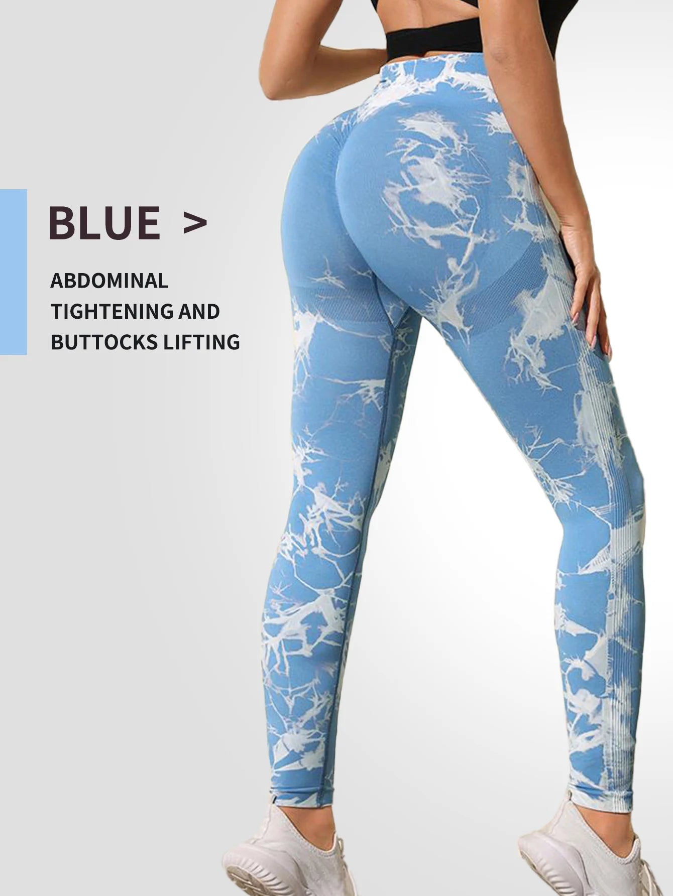 High-Waist Push-Up Gym Tights